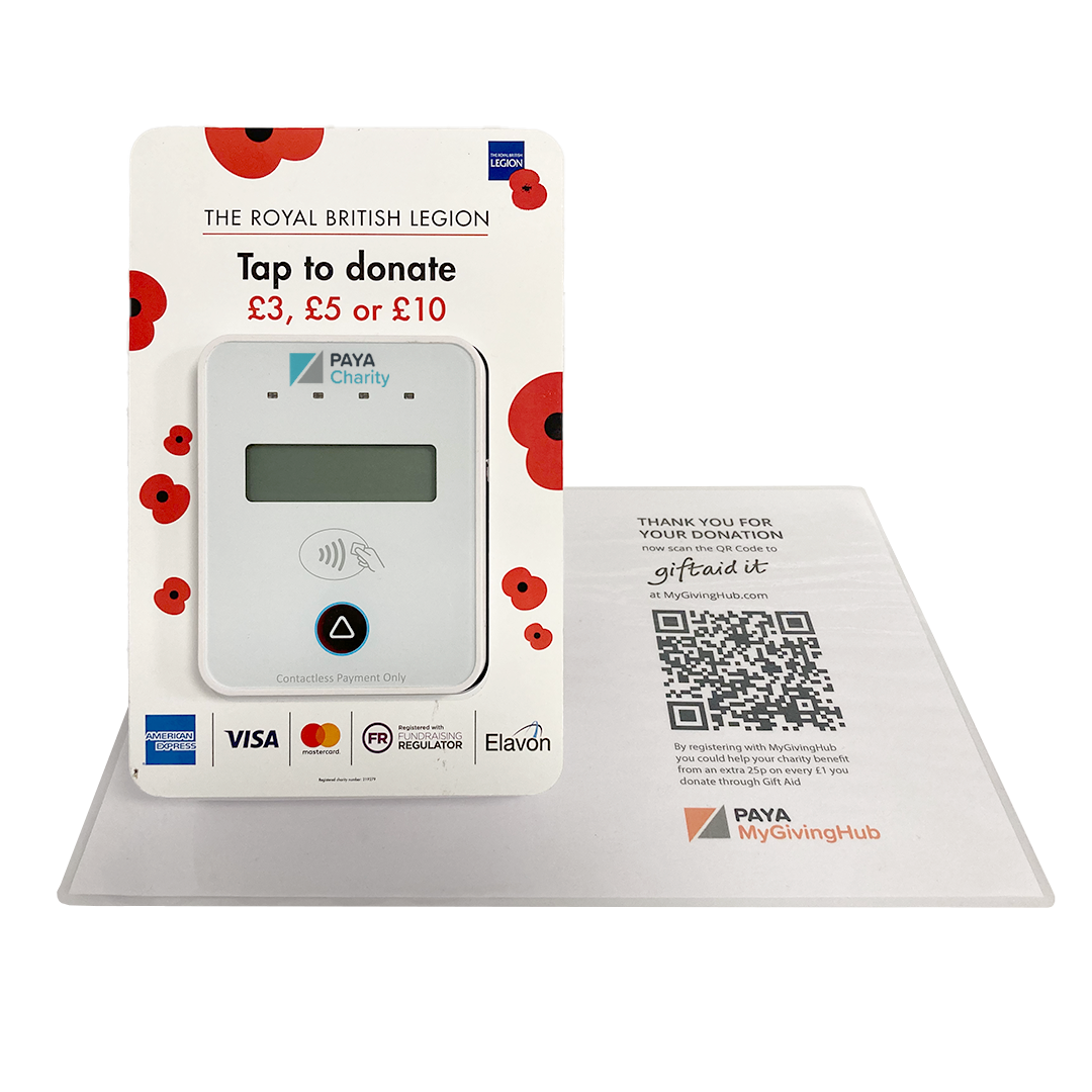 Payter Portable with QR Code mat