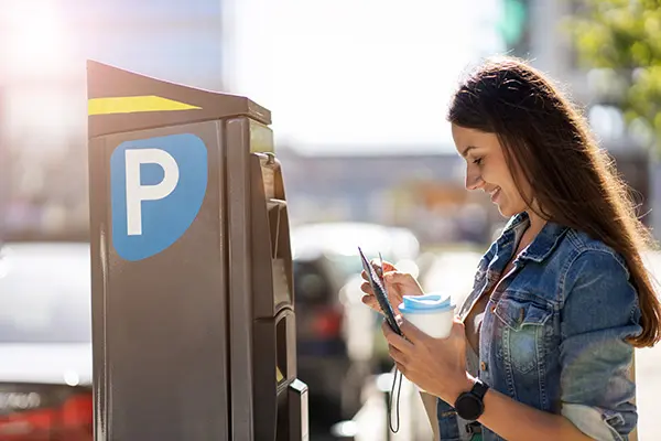 Parking Payment Machine Electronic Payments 